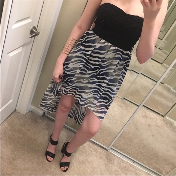 CR | Strapless Homecoming Dress - Picture 6 of 6